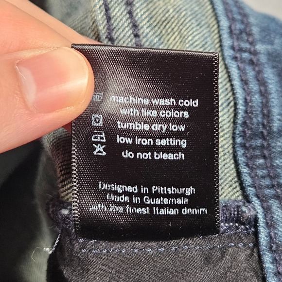 Revtown Automatic Jeans Mens 36x30 (Actual 36x28) Blue Dark Wash Denim Relaxed - Picture 12 of 13